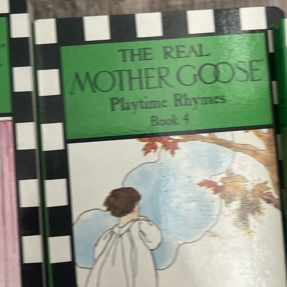Vintage The Real Mother Goose Fairy Rhymes Book Set - Picture 6 of 16